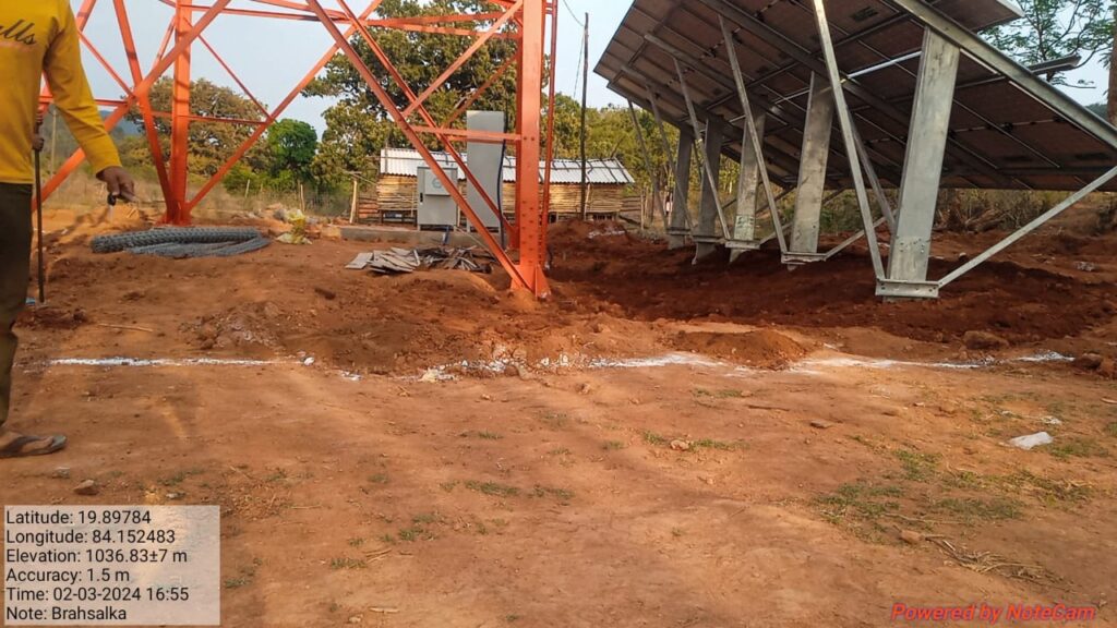 Our Works For BSNL, Location: Brahsalka